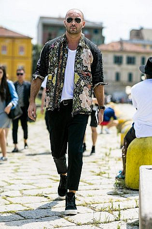 Caption Milan Menswear Fashion Week SS2016