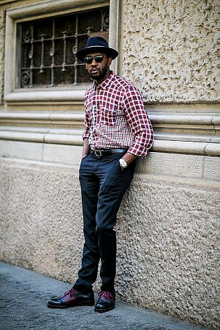 Caption Milan Menswear Fashion Week SS2016