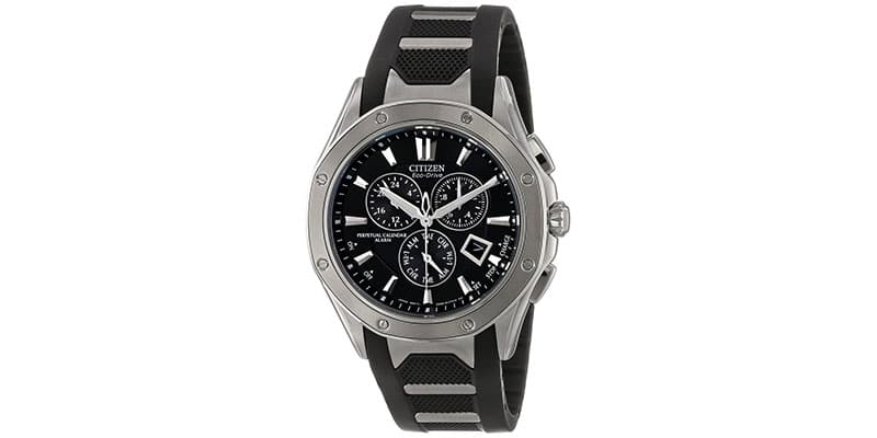 Citizen Mens BL5460-00E The Signature Collection Eco-Drive Octavia Perpetual Calendar Chronograph Watch