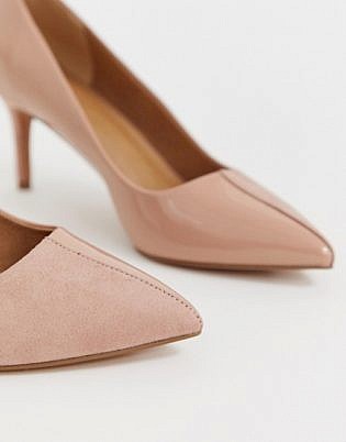 Asos Design Sync Mid Heels