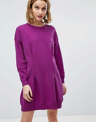 10 Perfect Clothing Colour Combinations For 2019 The Trend Spotter Asos Knitted Mini Dress In Structured Yarn