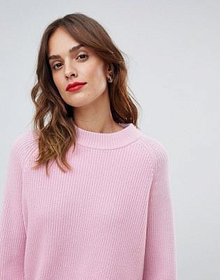 Boss Casual Pink Classic Sweater