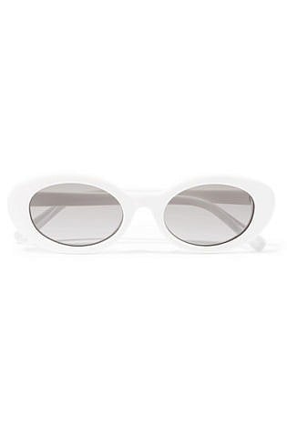 Elizabeth And James Mckinley Oval Frame Acetate Sunglasses