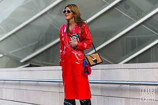Anna Dello Russo Paris Fashion Week Street Style