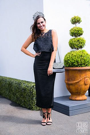Lauren Brain Derby Day Street Style