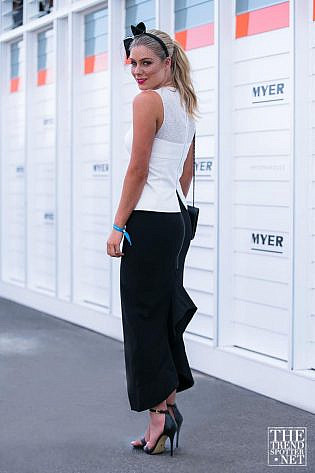 Rebeccah Panozza Derby Day Street Style