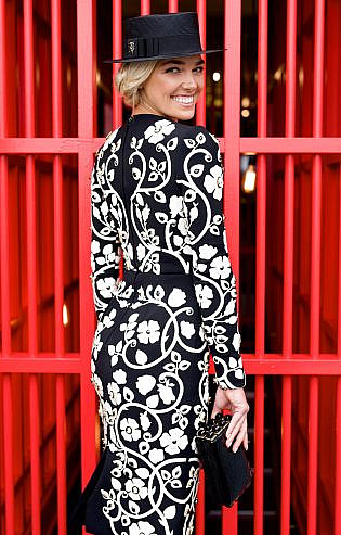 Ashley Hart Derby Day Street Style