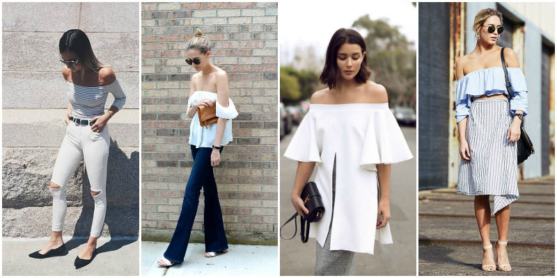 Top 8 Street Style Trens To Try Now_off shoulder tops