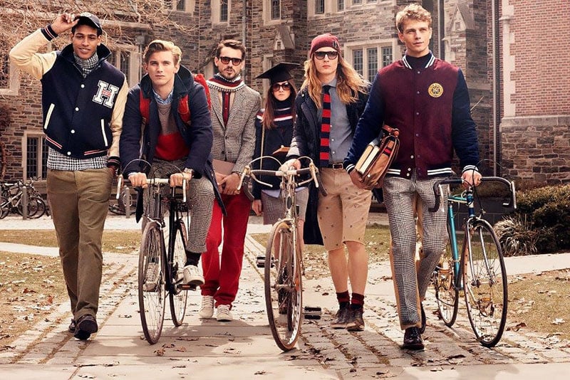 Download Stylish Young Man in Preppy Clothing