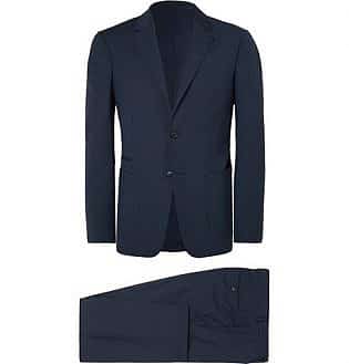 Navy Wash & Go Slim-Fit TECHMERINO Wool Suit