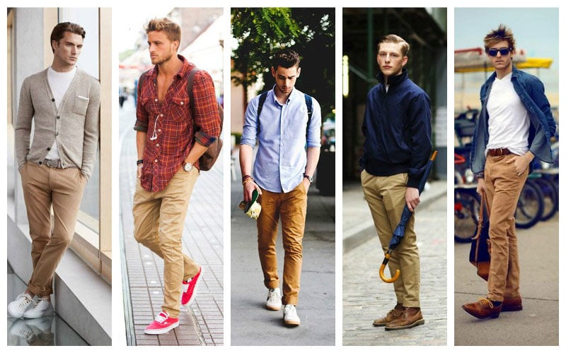 chino outfits for men