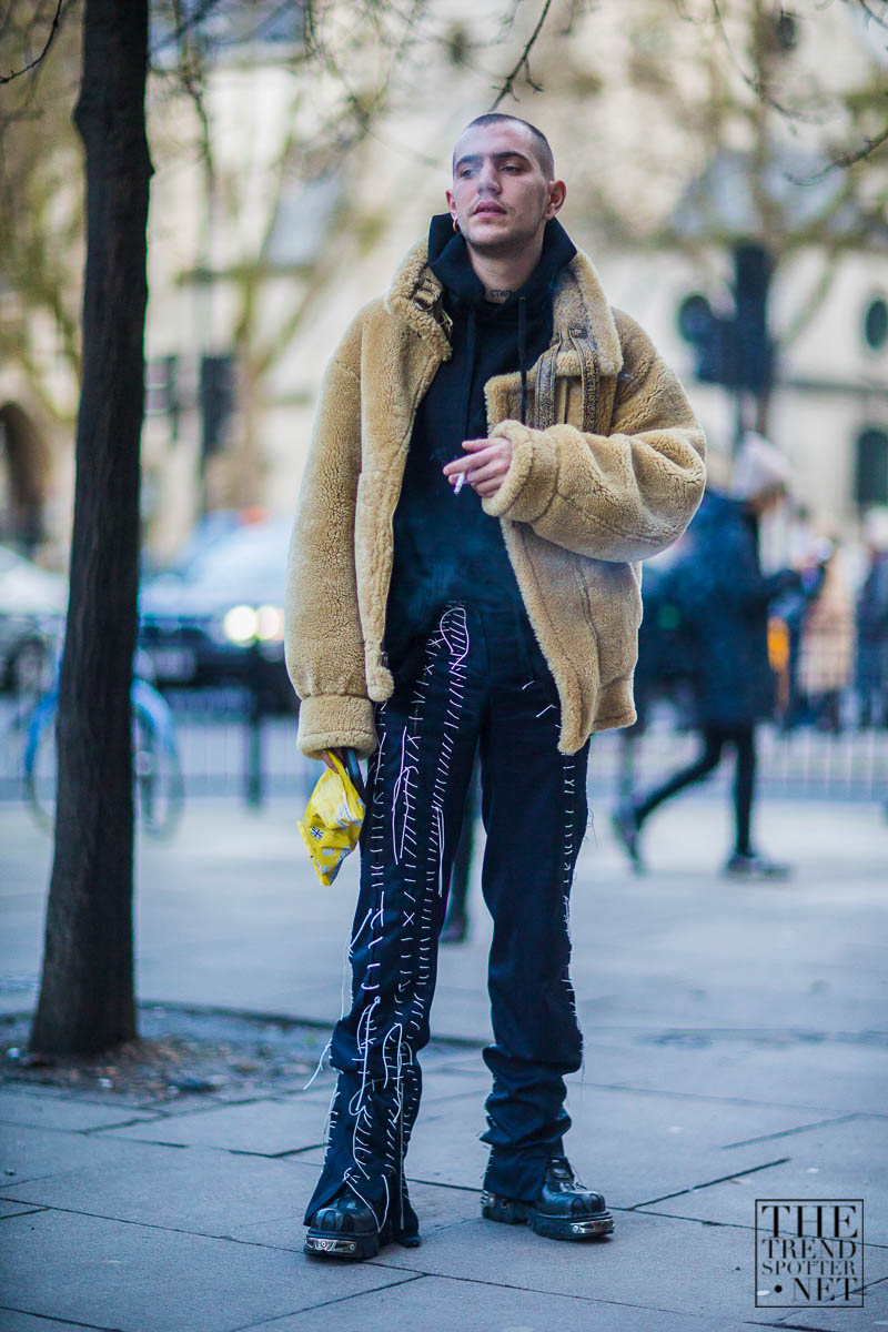the best street style from london men s collections a w 2016