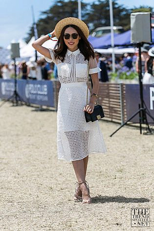Photo by <a href="https://www.thetrendspotter.net/about"rel="nofollow" target="_blank">Colin Gold</a> Best Street Style Portsea Polo 2016
