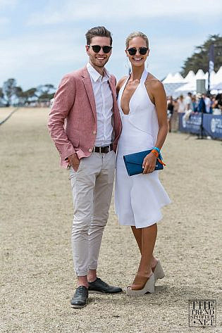 Photo by <a href="https://www.thetrendspotter.net/about"rel="nofollow" target="_blank">Colin Gold</a> Best Street Style Portsea Polo 2016