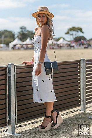 Photo by <a href="https://www.thetrendspotter.net/about"rel="nofollow" target="_blank">Colin Gold</a> Best Street Style Portsea Polo 2016