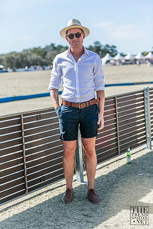 Photo by <a href="https://www.thetrendspotter.net/about"rel="nofollow" target="_blank">Colin Gold</a> Best Street Style Portsea Polo 2016
