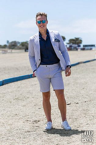 Photo by <a href="https://www.thetrendspotter.net/about"rel="nofollow" target="_blank">Colin Gold</a> Best Street Style Portsea Polo 2016