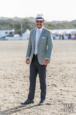 Photo by <a href="https://www.thetrendspotter.net/about"rel="nofollow" target="_blank">Colin Gold</a> Best Street Style Portsea Polo 2016-56