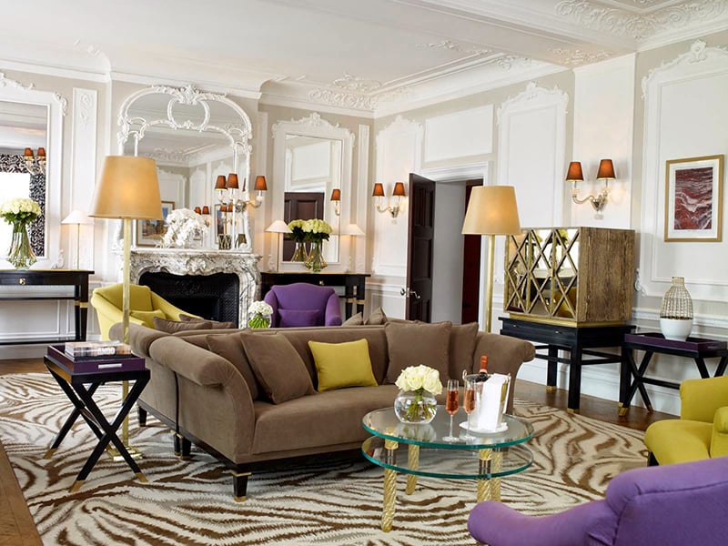 Diane Von Furstenberg’s Suite and Rooms at Claridge’s, London