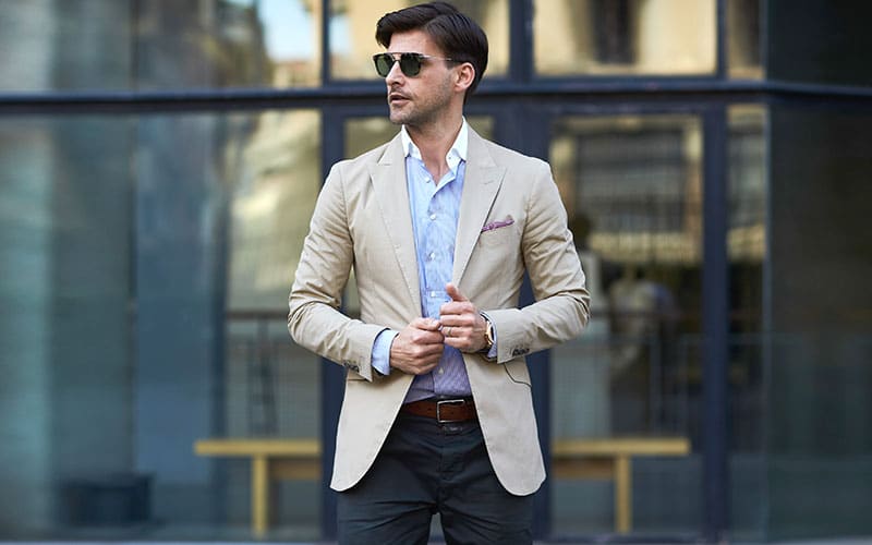 semi formal men style