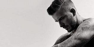 david beckham undercut hair