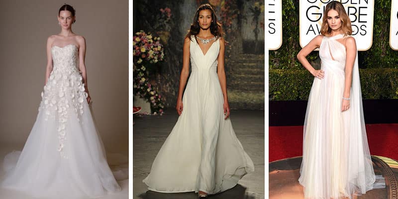 wedding dress for top heavy figure