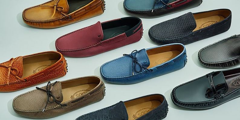 mens cloth loafers