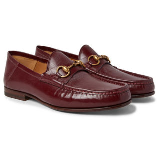 Easy Roos Horsebit Collapsible Heel Leather Loaferssd