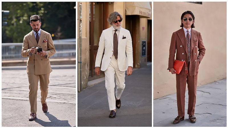 loafers with suit