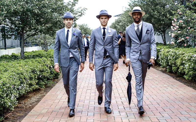 Formal Styling Grey Suit