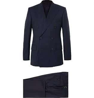 Harry's Navy Super 120s Wool And Cashmere-Blend Suit