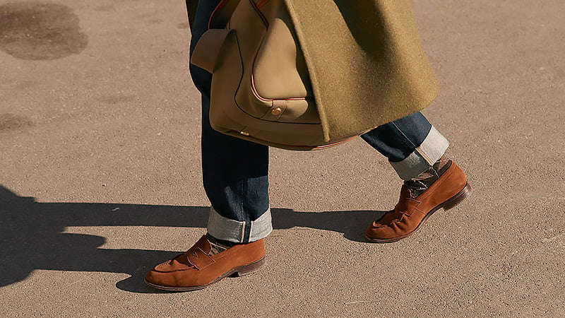 stylish penny loafers