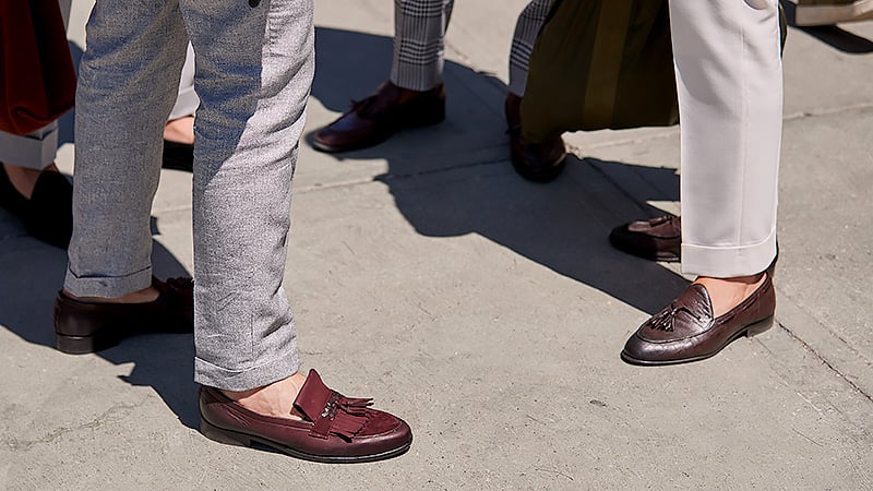 casual loafers with jeans