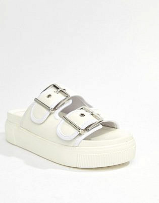 Asos Design Flooze Chunky Sliders