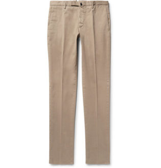 Four Season Slim Fit Cotton Blend Chinos