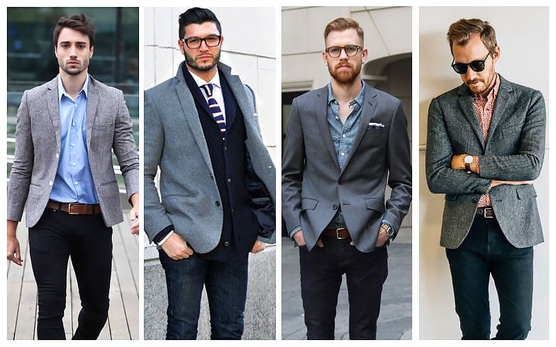 11 Best Grey Blazer Combination Ideas for Men 2023