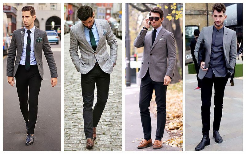 11 Best Grey Blazer Combination Ideas For Men 2023 | vlr.eng.br