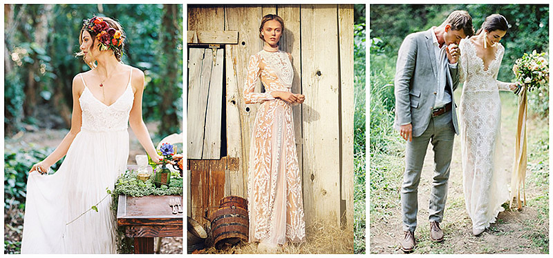 country-wedding-in the woods-collages