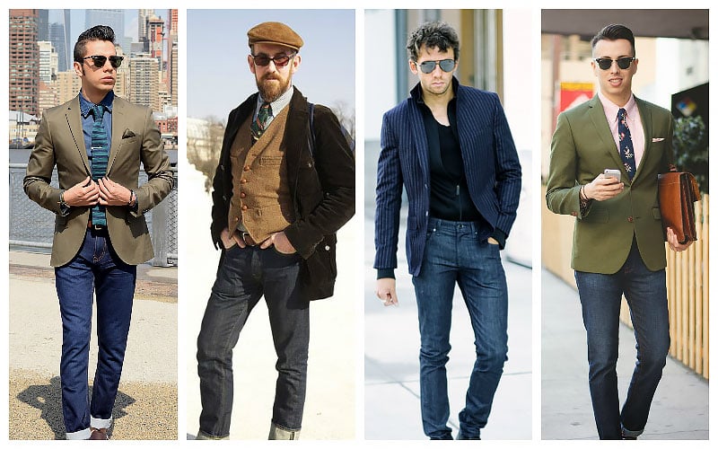 mens casual blazers to wear with jeans