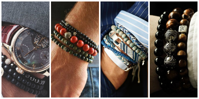 How To Wear Style Men's Bracelets | vlr.eng.br