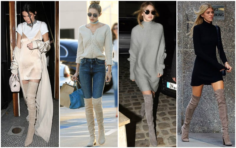 How to Wear Over The Knee Boots -The 