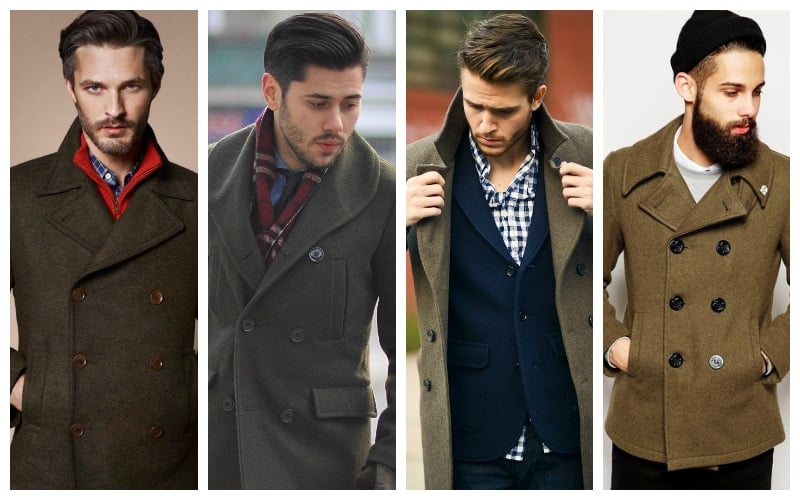 GREEN PEA COAT