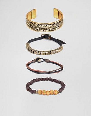 Gold Mens Bracelet