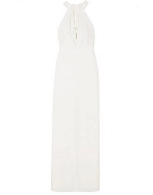 Halston Heritage Crepe Gown