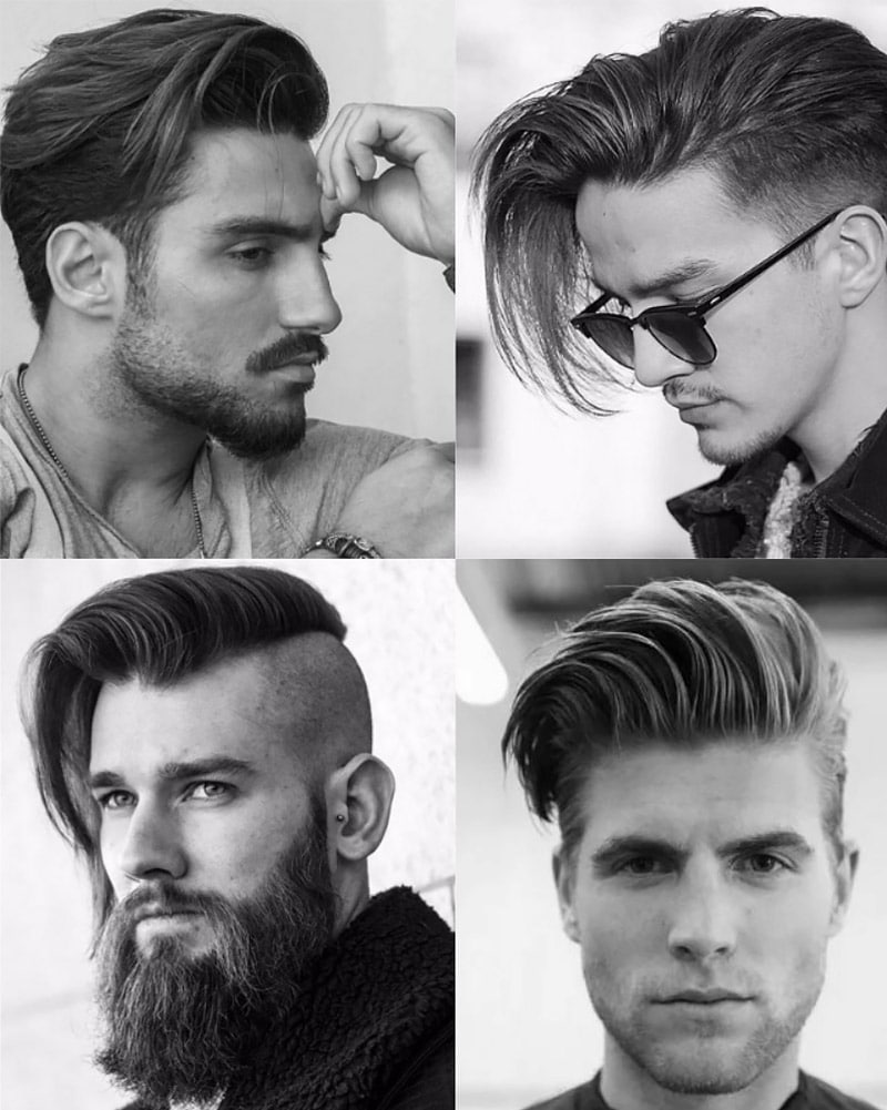 The 56 Coolest Pompadour Haircuts for Men Blowin' Up Right Now