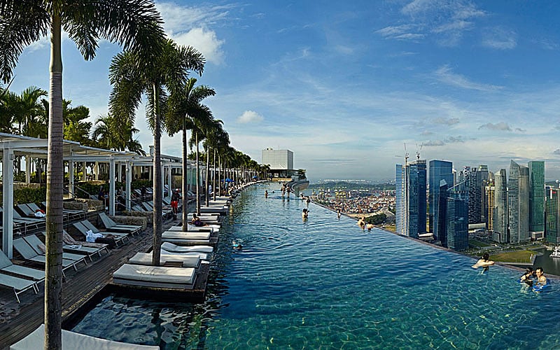 Marina Bay Sands Singapore Rooftop