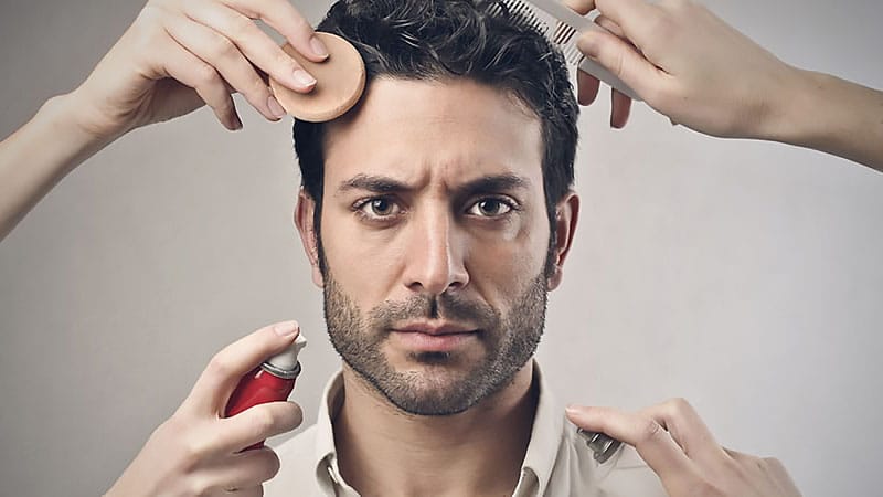 mens hair grooming