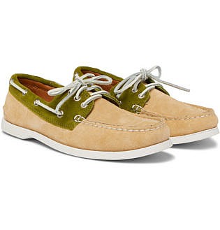 Quoddy Suede Boat Shoes