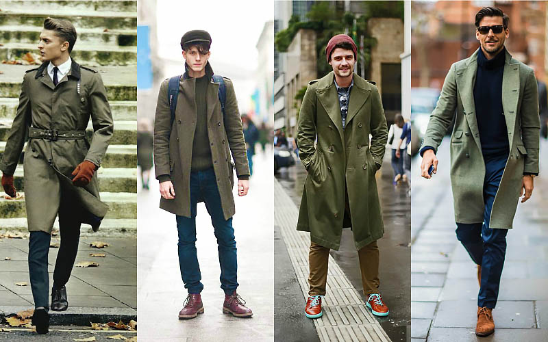 Green Trench Coat