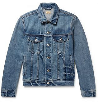 Indigo Dyed Denim Jacket